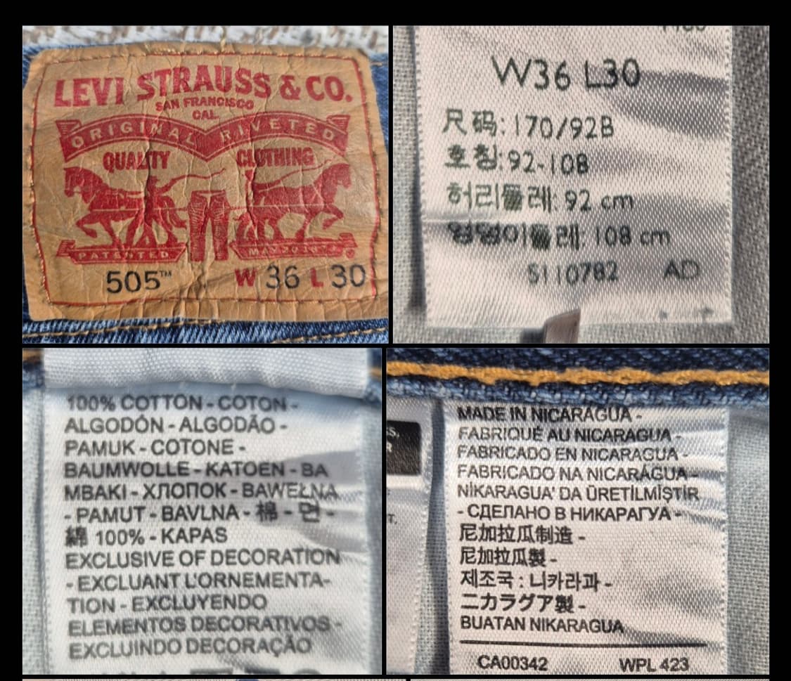 리바이스 505 (p79) 상품이미지8