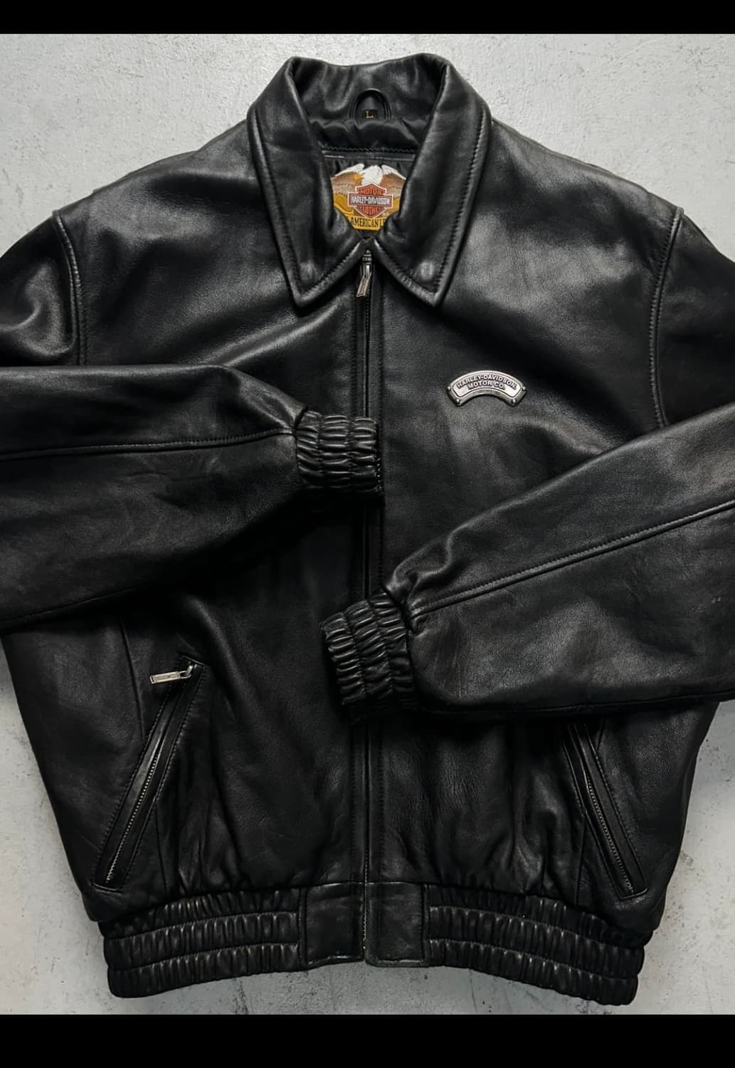 빈티지 할리데이비슨 레더 자켓 가죽자켓 상품이미지4