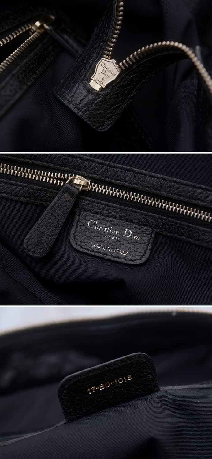디올 (Dior) 블랙 까나쥬 디어스킨 빅토트.숄더백 상품이미지10