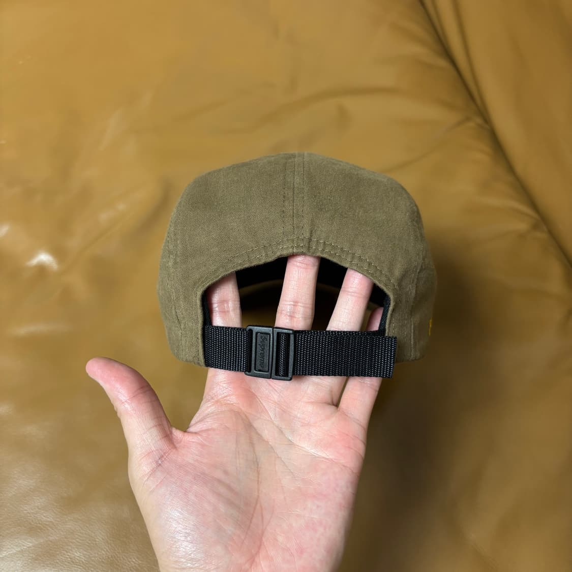 Supreme 슈프림 22ss 밀리터리 워시드 브라운 캠프캡 모자 상품이미지7