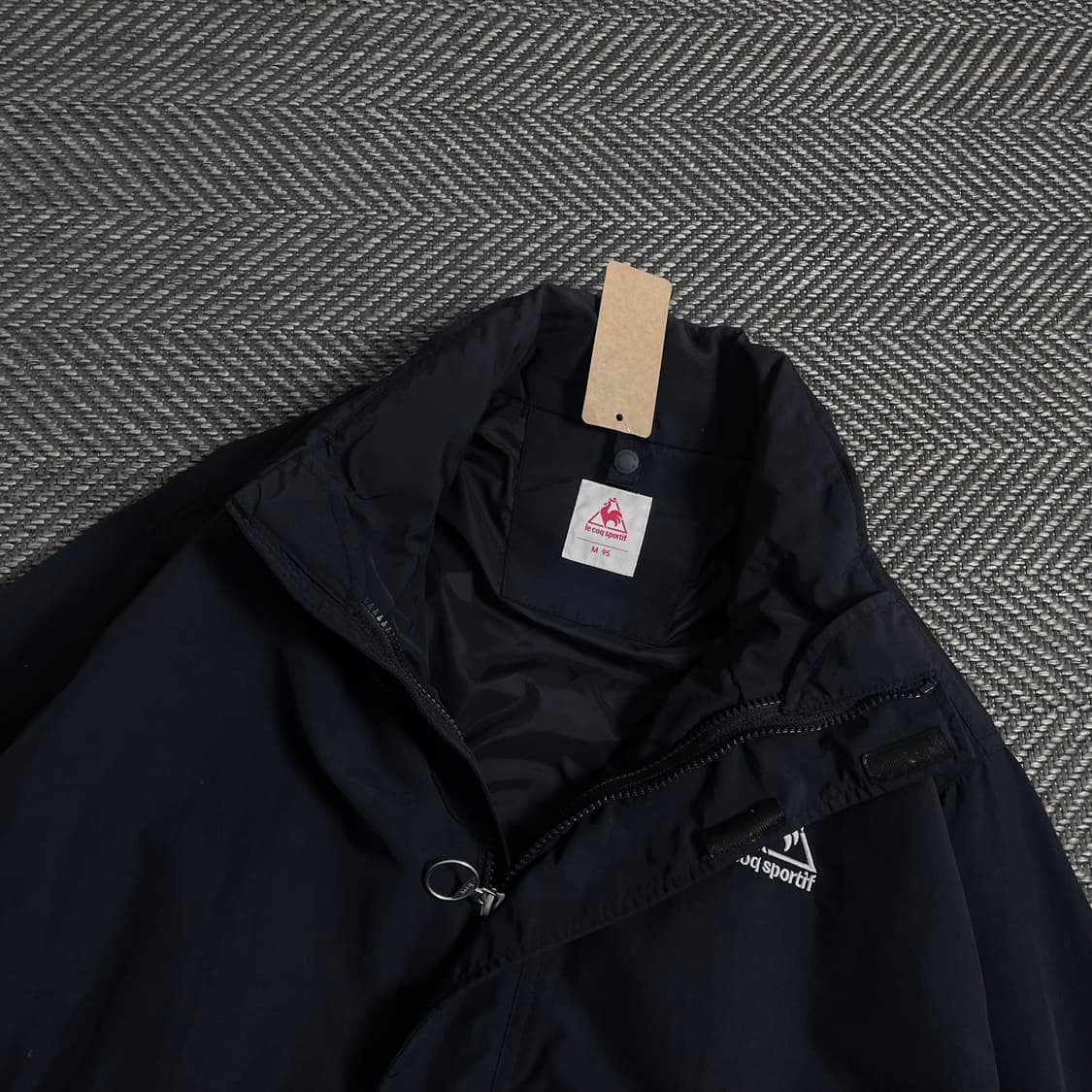 르꼬끄 빅로고 박시핏 우븐 바람막이 자켓o 5025 상품이미지4