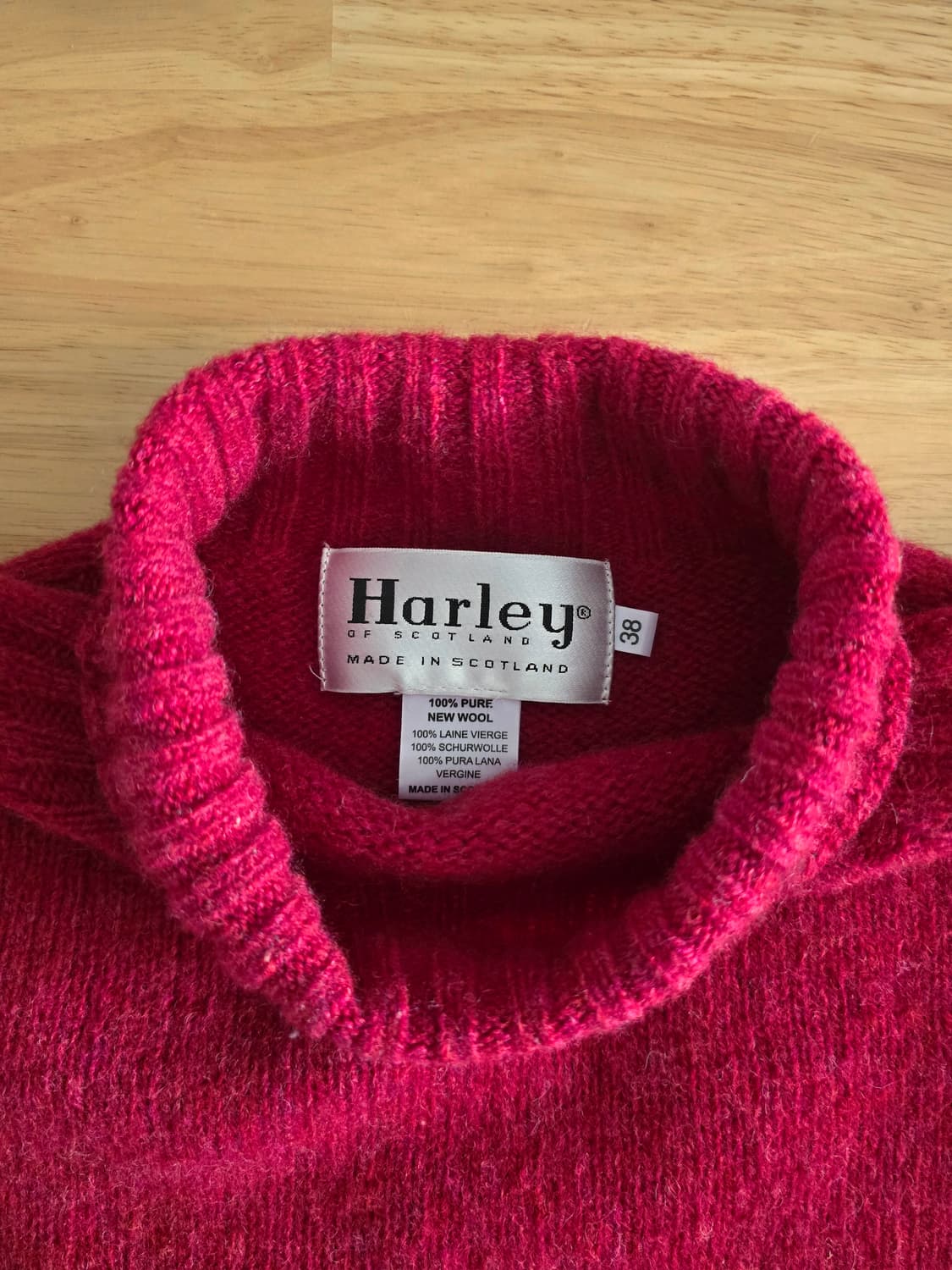 할리 오브 스코틀랜드 Funnel Neck 니트  상품이미지1