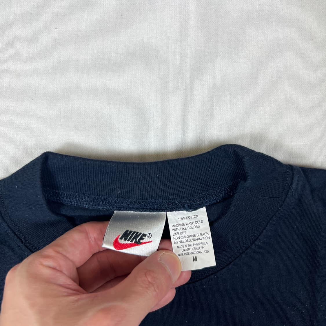90’s 나이키 nike n 로고 스펠아웃 반팔티 상품이미지6