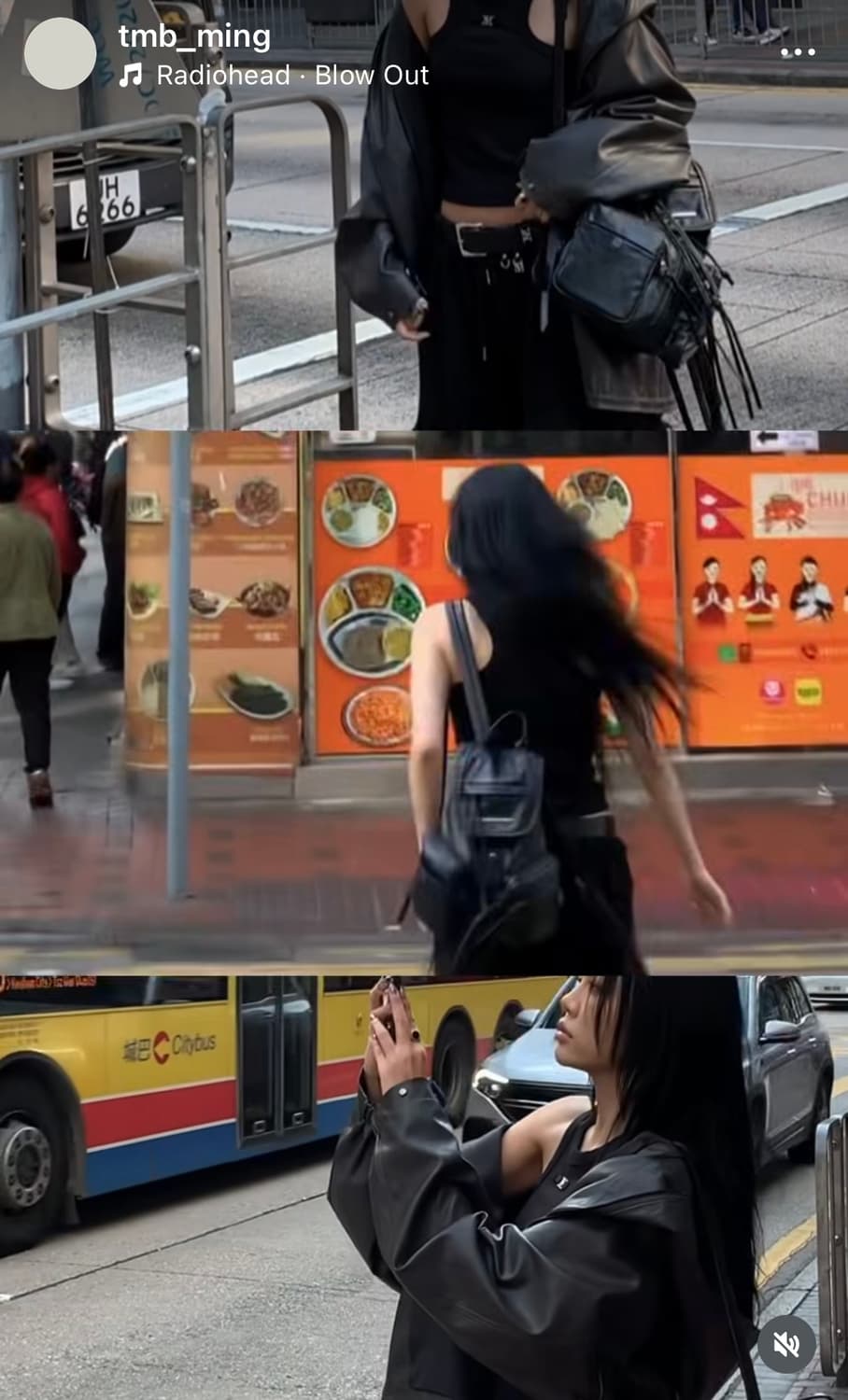 트리밍버드) 지퍼 피니싱 플랩 미니 백팩-블랙 상품이미지4