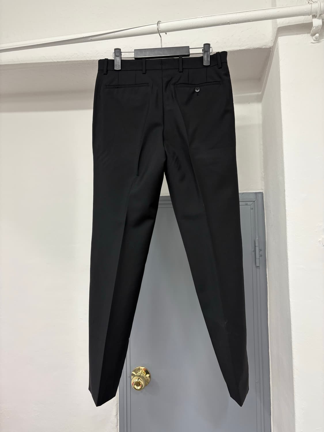 Balenciaga 블랙 슬랙스 팬츠 상품이미지2