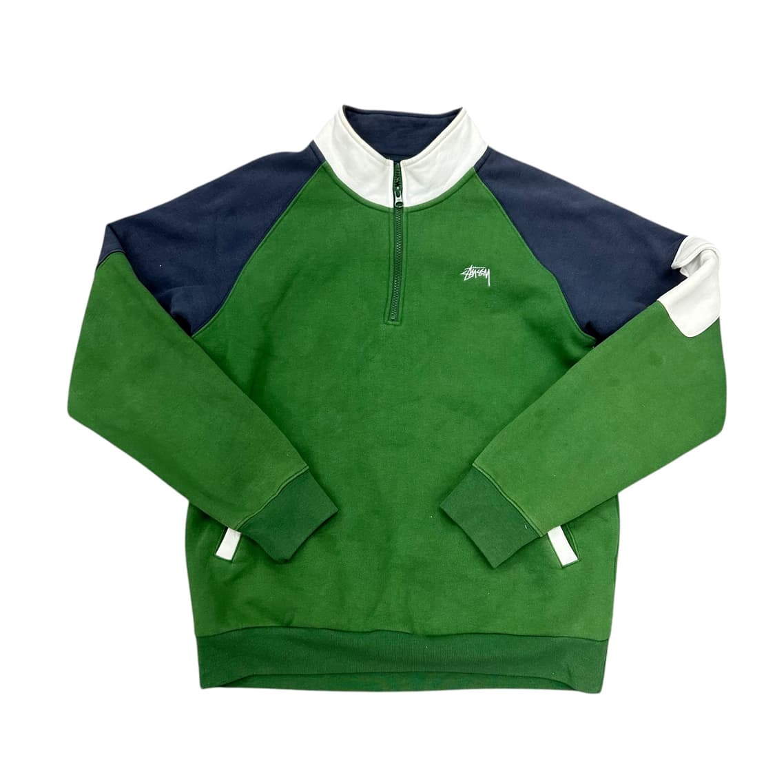 스투시 하프집업 맨투맨 상품이미지1