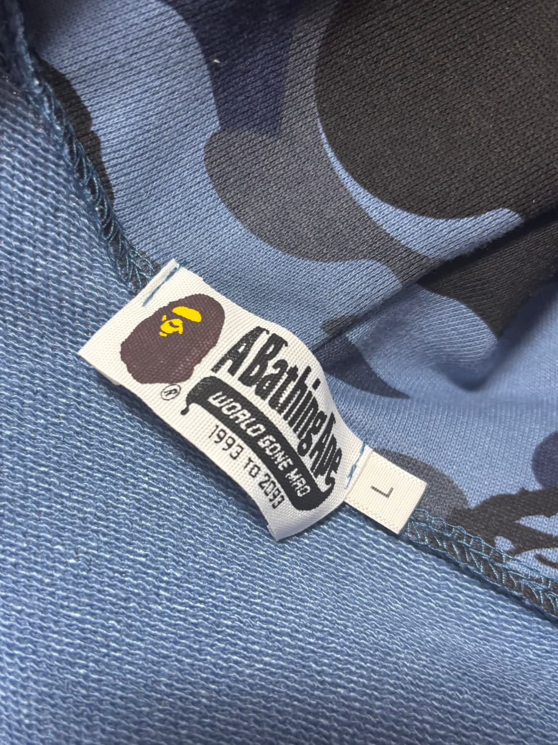 (급처)베이프 샤크 후드집업 청계 상품이미지4