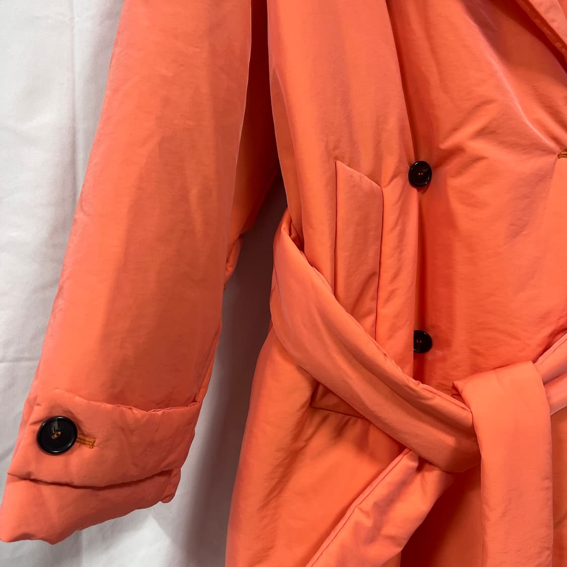 MSGM(엠에스지엠) 오렌지 트렌치 코트 패딩 상품이미지4