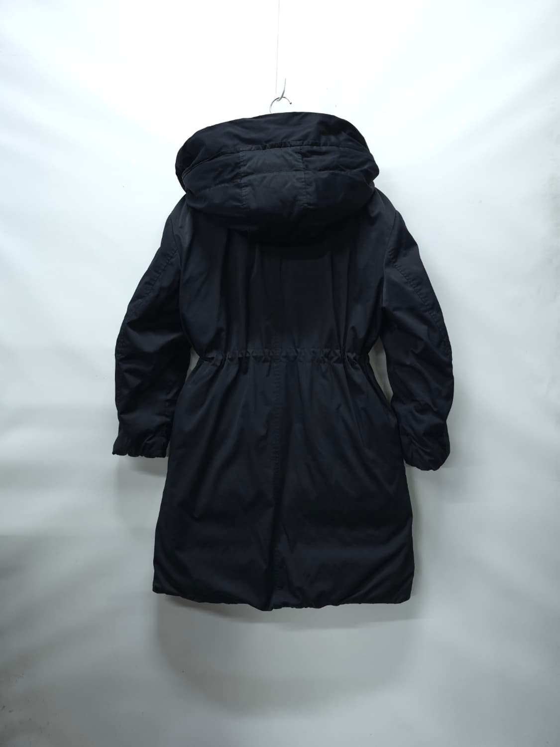 지오송지오 여성 후드 구스다운 롱 패딩 점퍼 (허리 스트링 조절) 상품이미지3