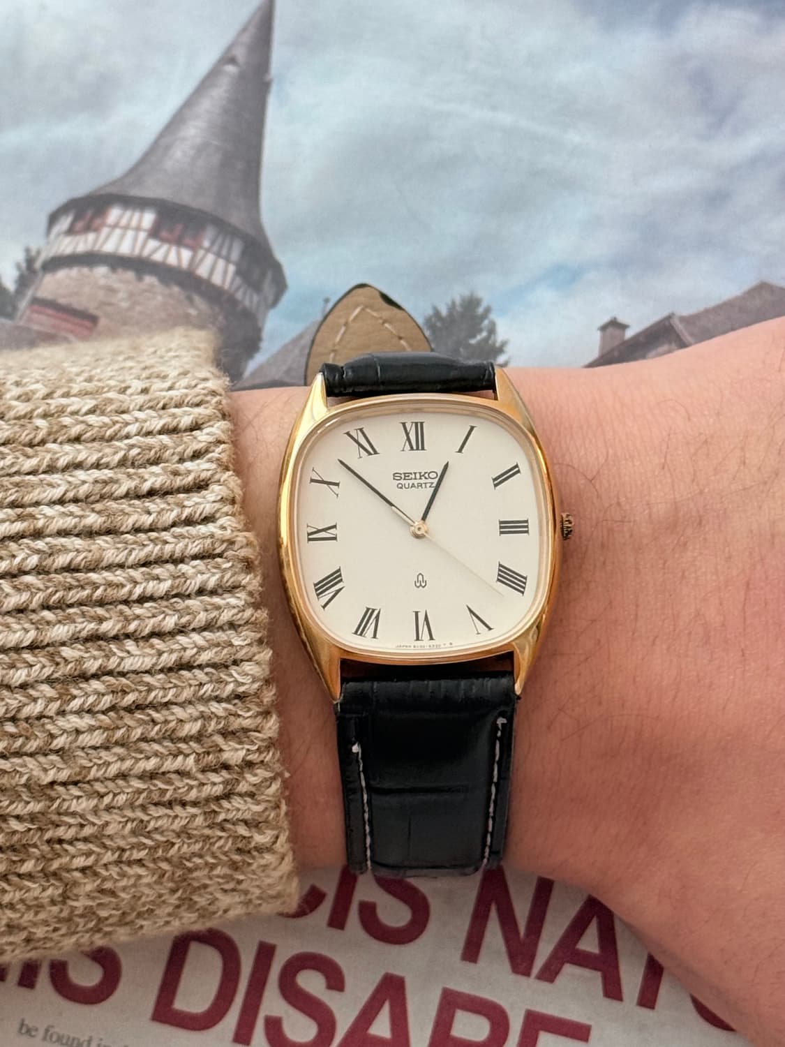 Seiko 세이코 로만 인덱스 스퀘어 쿼츠 상품이미지7