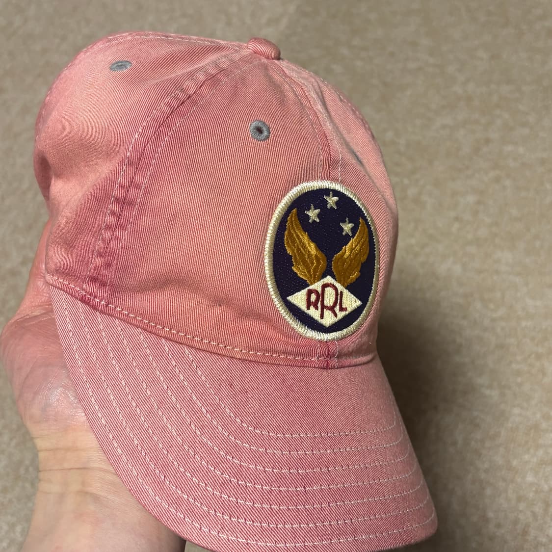 RRl 볼캡 핑크 상품이미지3