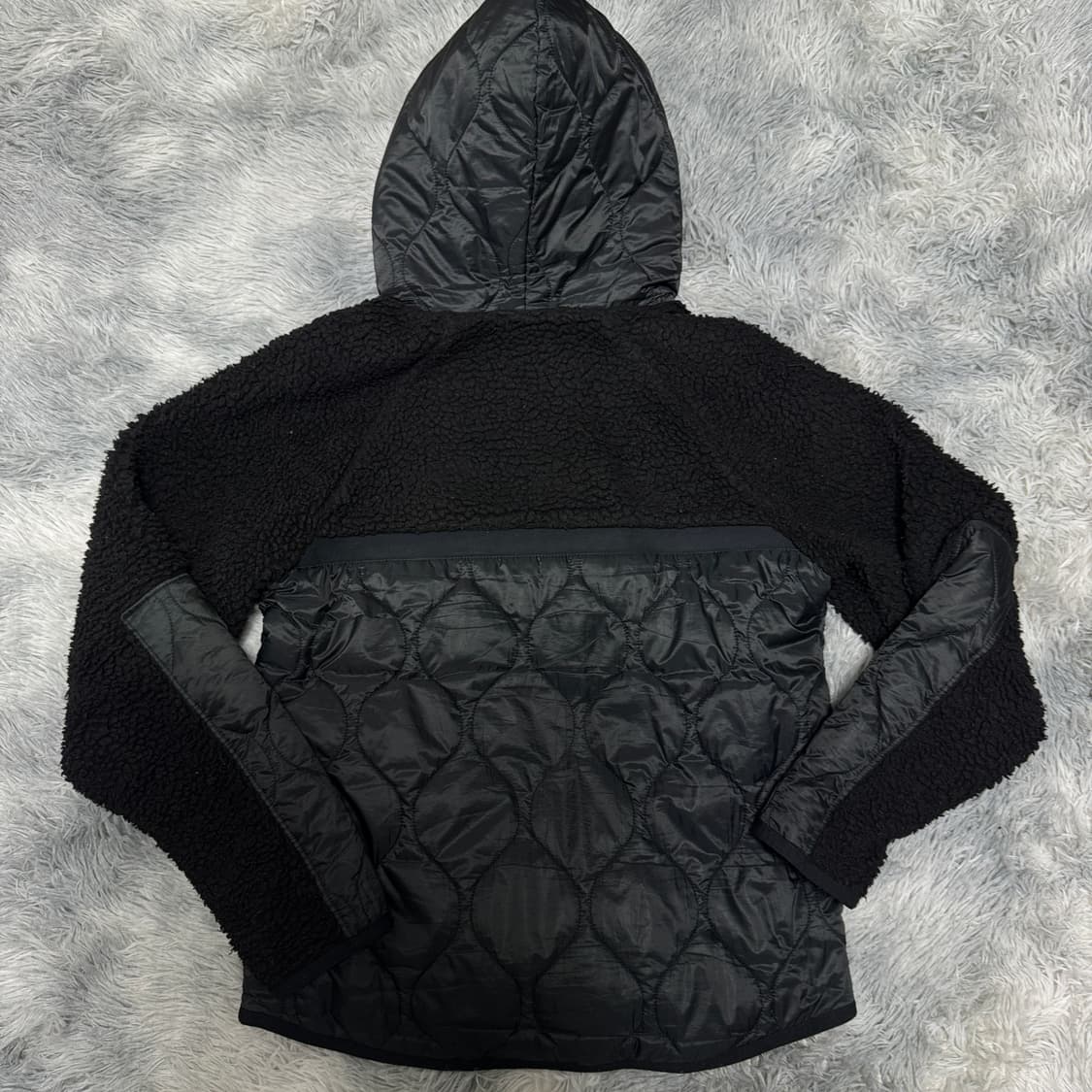 나이키 뽀글이 후드 집업  플리스 M사이즈 상품이미지4