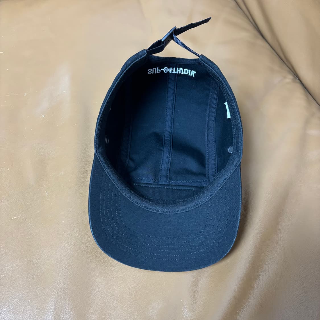 슈프림 캠프캡 모자 박스로고 24ss 밀리터리 블랙 상품이미지6