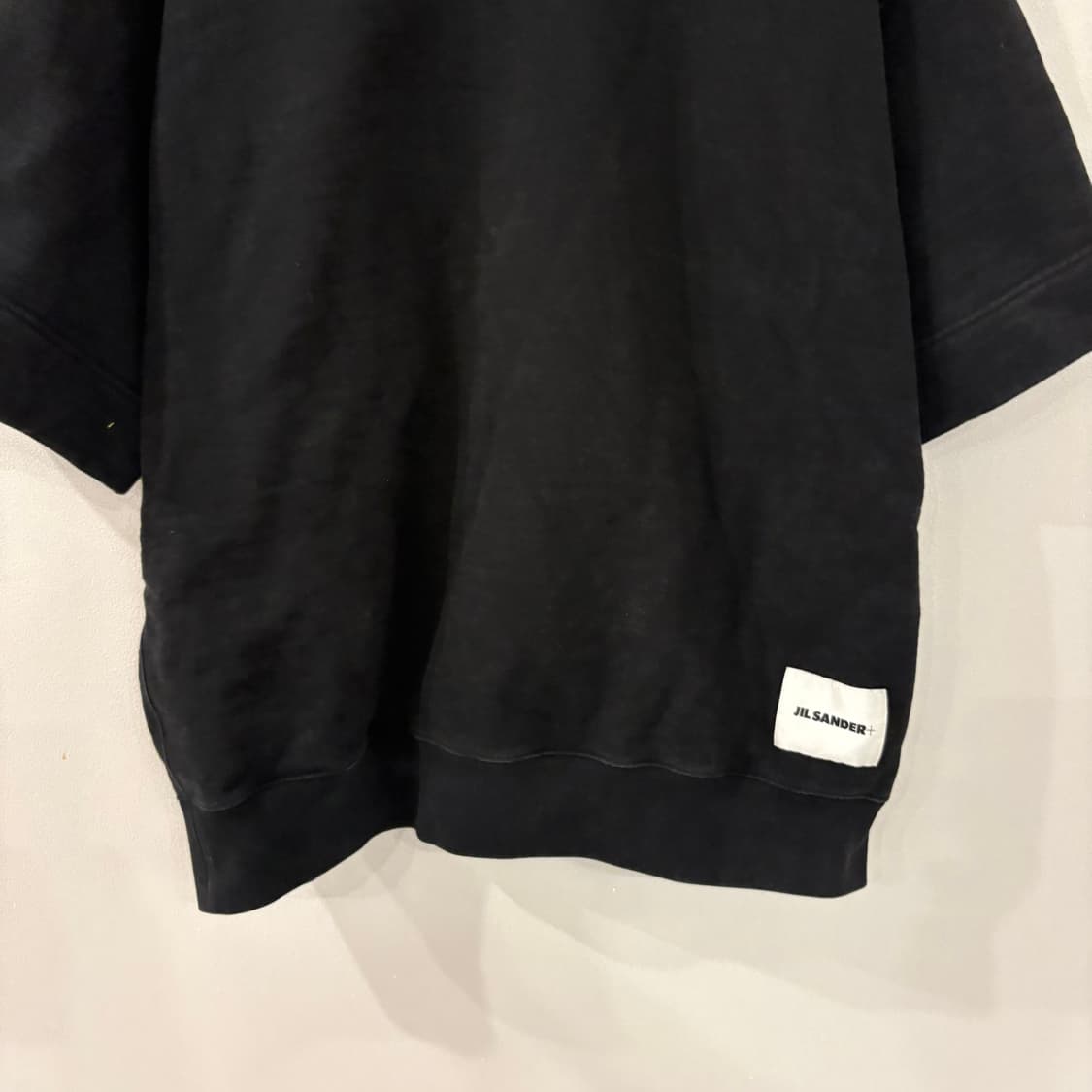 질샌더 블랙 반팔 맨투맨 티셔츠 XL 상품이미지2