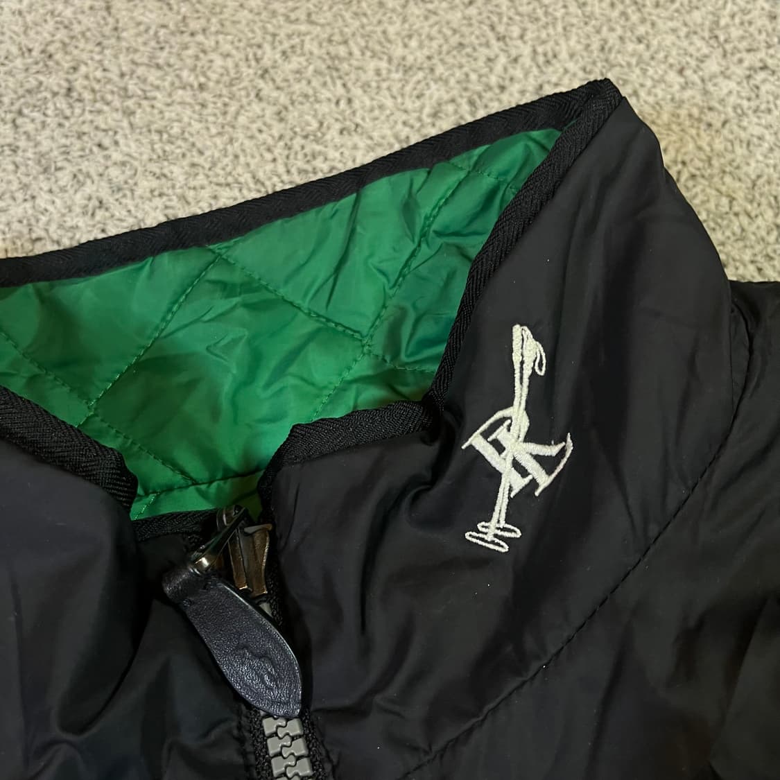 폴로 랄프로렌 스위스 레이싱 빅포니 리버시블 퀼티드 점퍼 상품이미지4