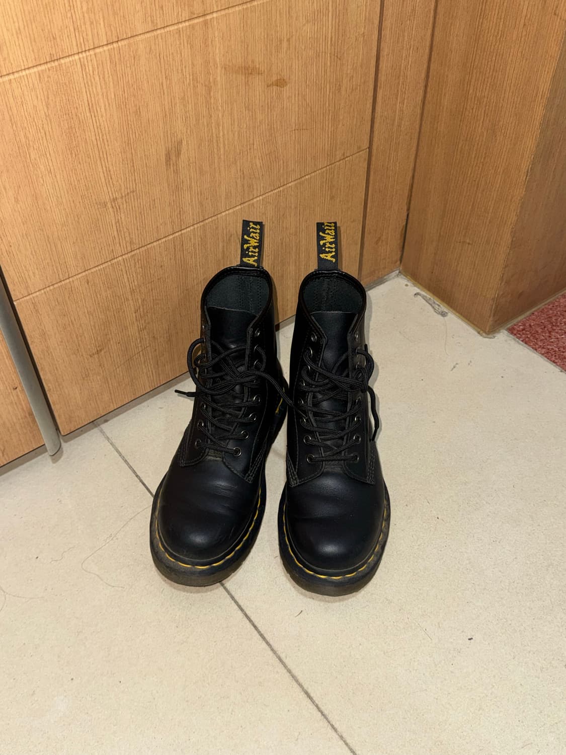 닥터마틴 1460 8홀 나파 무광 블랙 부츠 230 상품이미지2