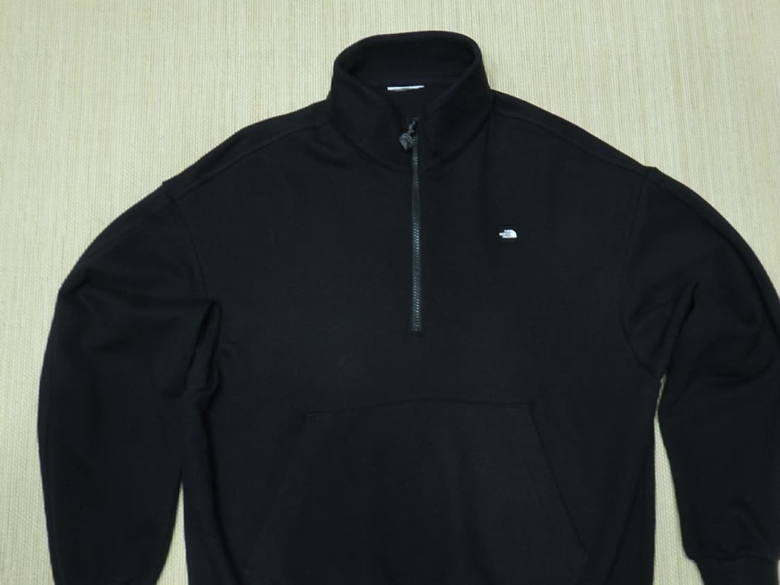 (M/95) 노스페이스 남성 반집업 티셔츠 블랙 상품이미지3