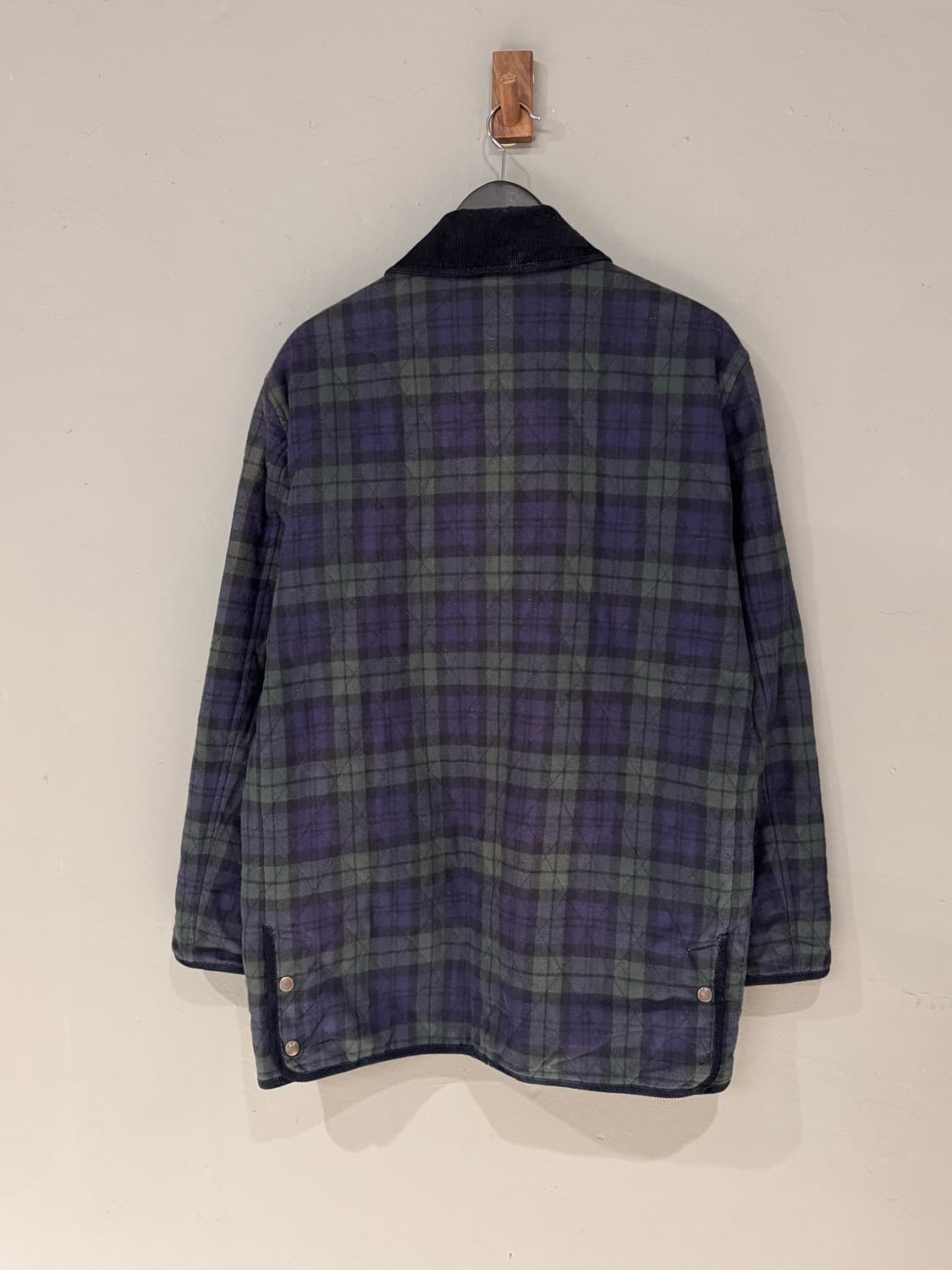 브룩스브라더스 타탄체크 퀼팅자켓  상품이미지3