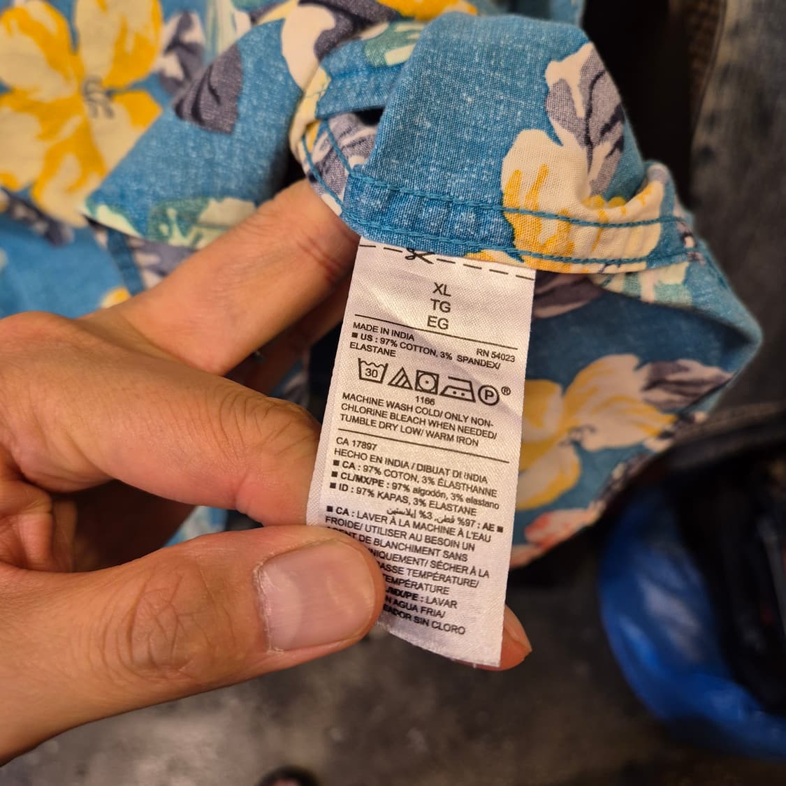 (XL)USA 하와이안 반팔셔츠  상품이미지5
