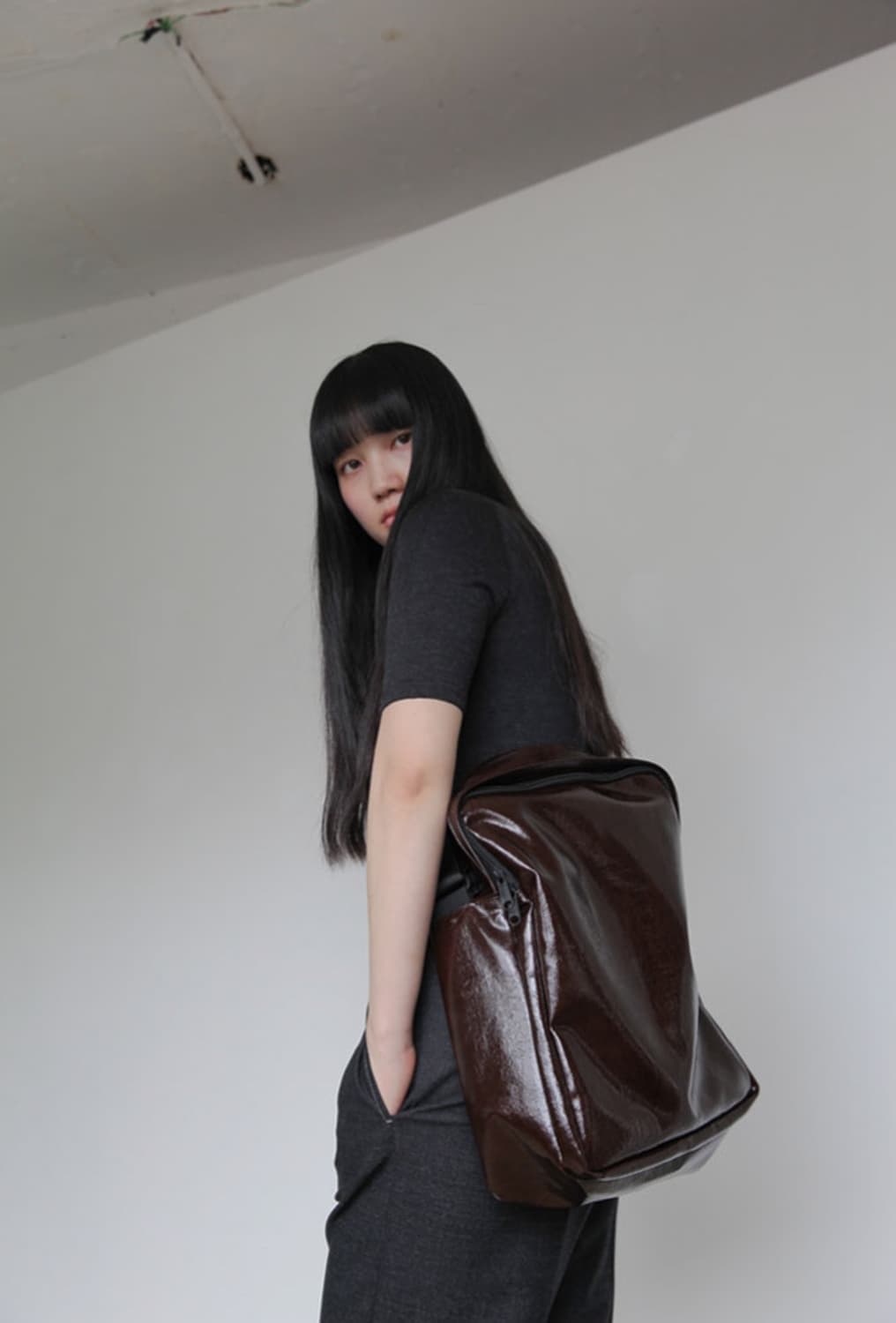 regular sport crossbag brown 상품이미지5