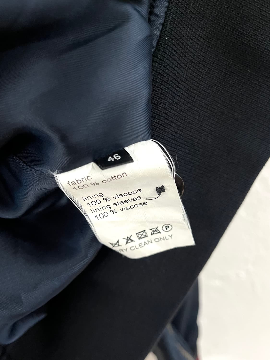 크리스 반 아쉐 2007 멀티 지퍼 코튼 블루종 자켓 상품이미지8