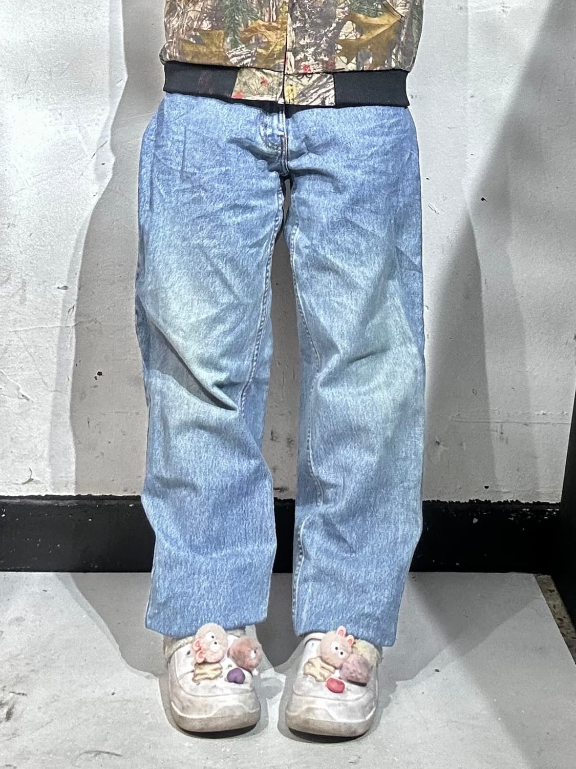 00s 팀버랜드 와이드 연청 데님 팬츠 청바지  상품이미지2