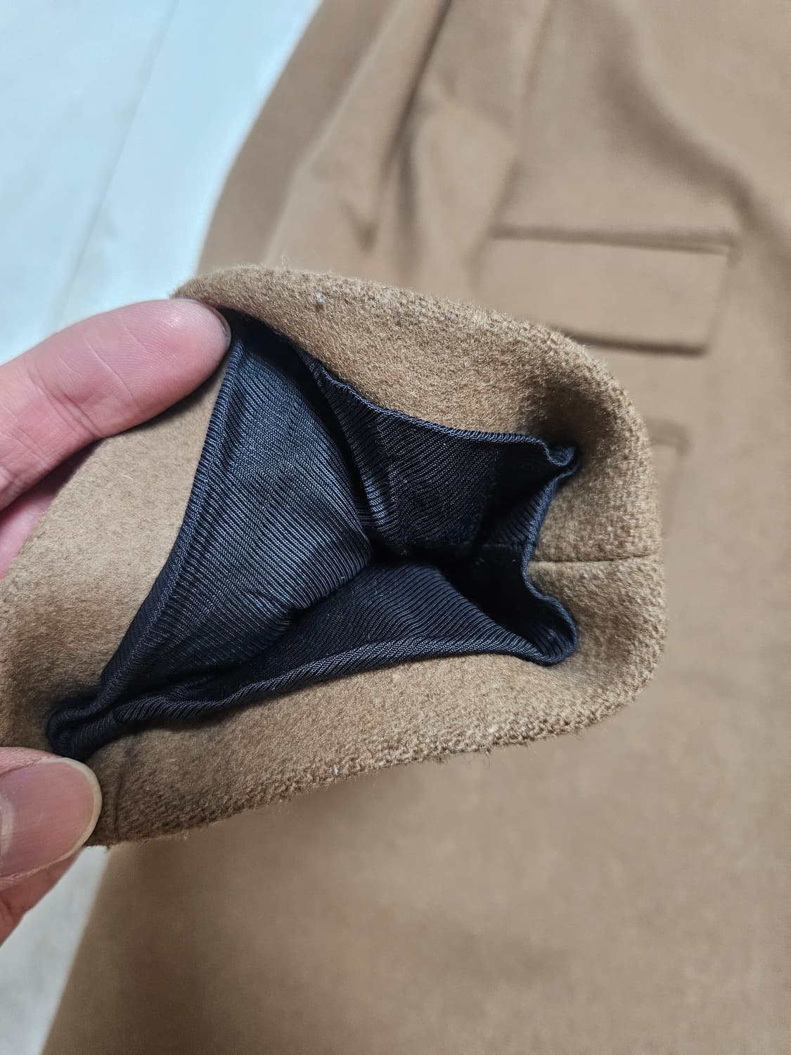 [S] 최종가 마르니 카멜 울 코트 상품이미지3