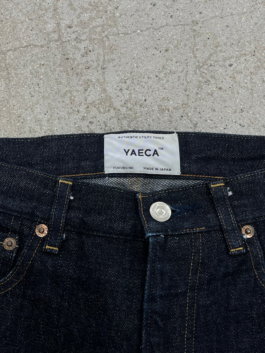 YAECA selvage denim pants  상품이미지6