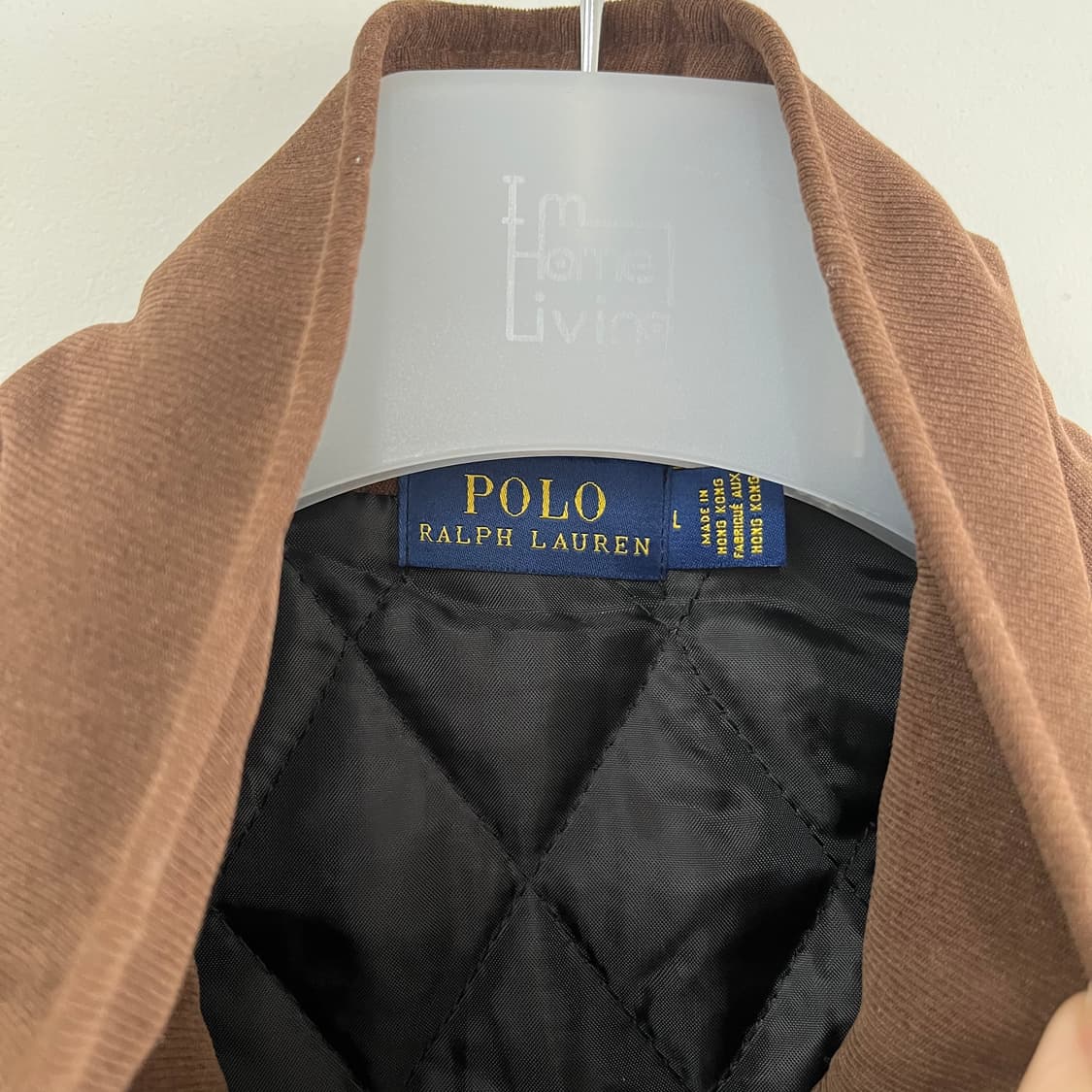 폴로 랄프로렌 브라운 누빔안감 스웨이드 자켓 상품이미지8