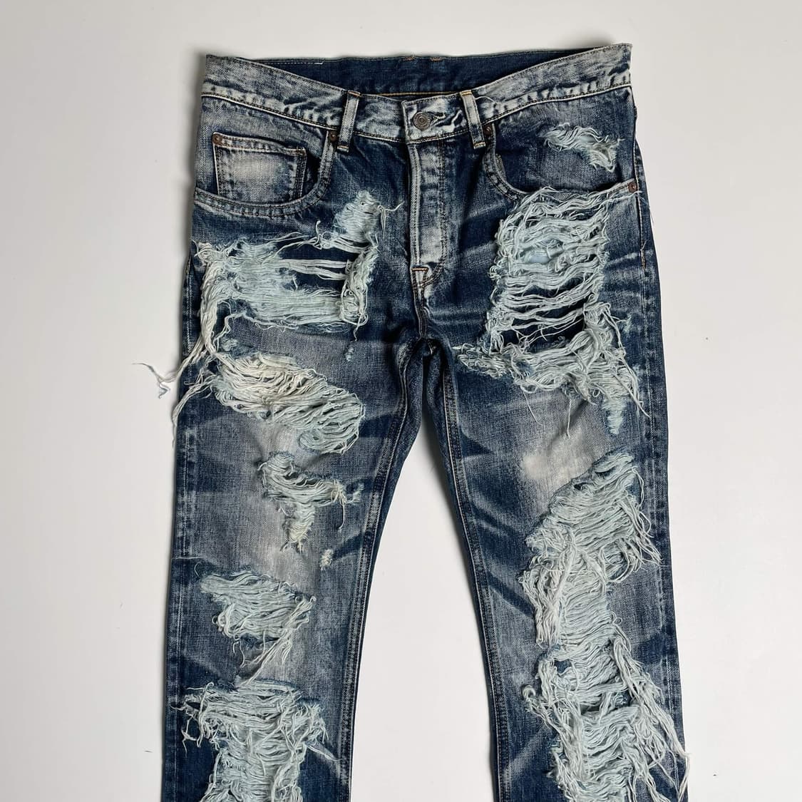 Rna 데미지 슬림 팬츠 상품이미지2