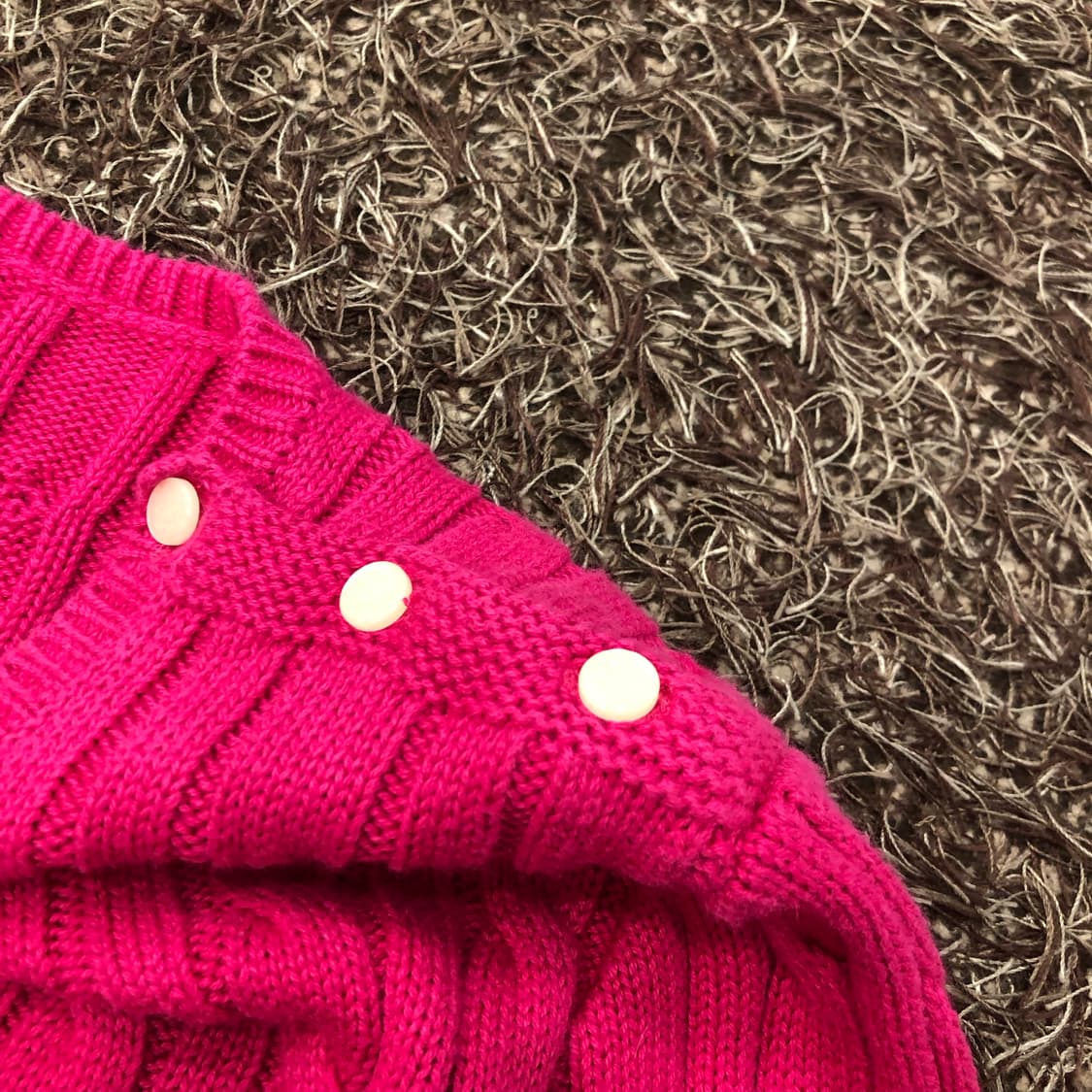 폴로 랄프로렌 걸스 핑크 케이블 니트 상품이미지4