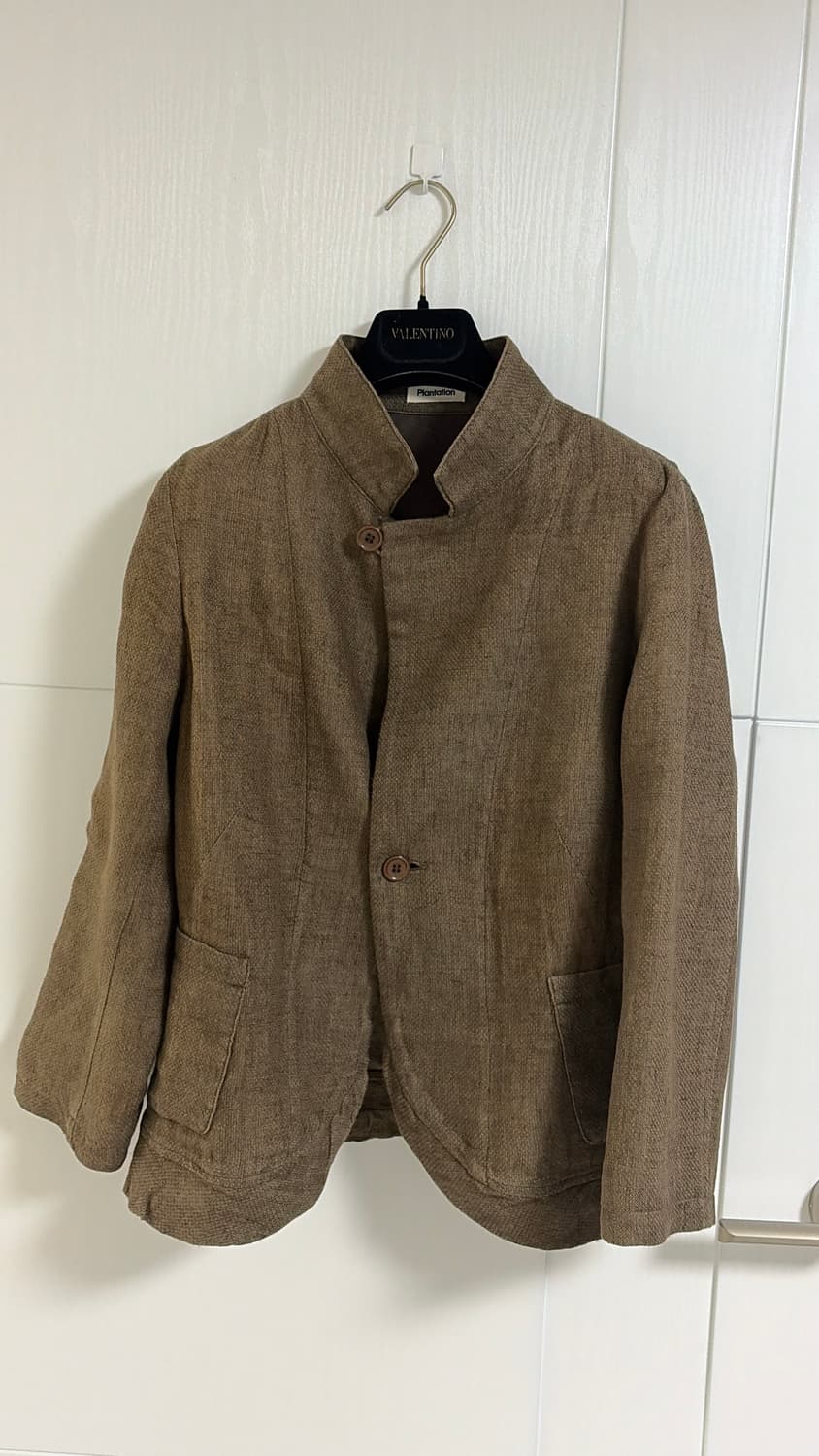 이세이미야케 플렌테이션 린넨자켓 44-55반 정품  상품이미지1