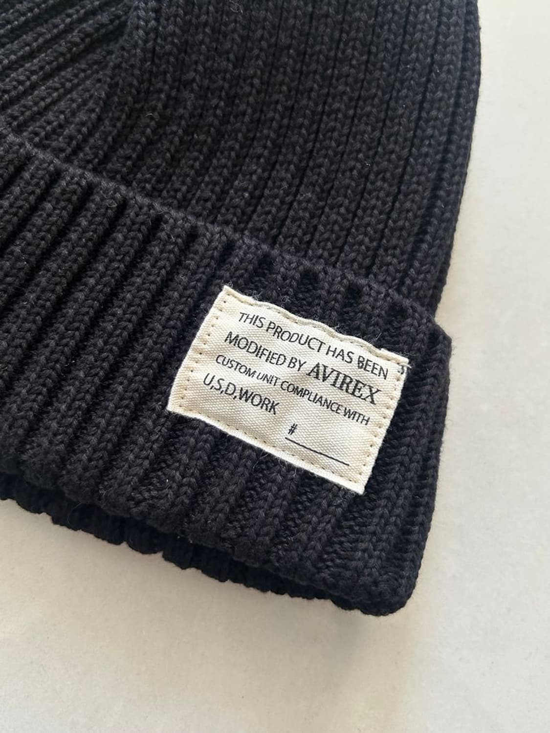 COTTON WATCH CAP 면 소재 비니 상품이미지3