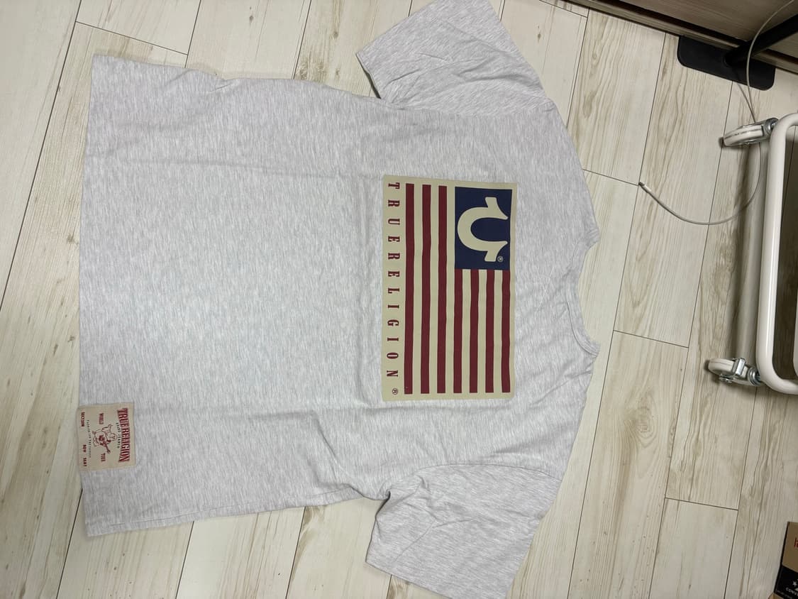 트루릴리젼 old glory 티셔츠 멜란지그레이 L 상품이미지4