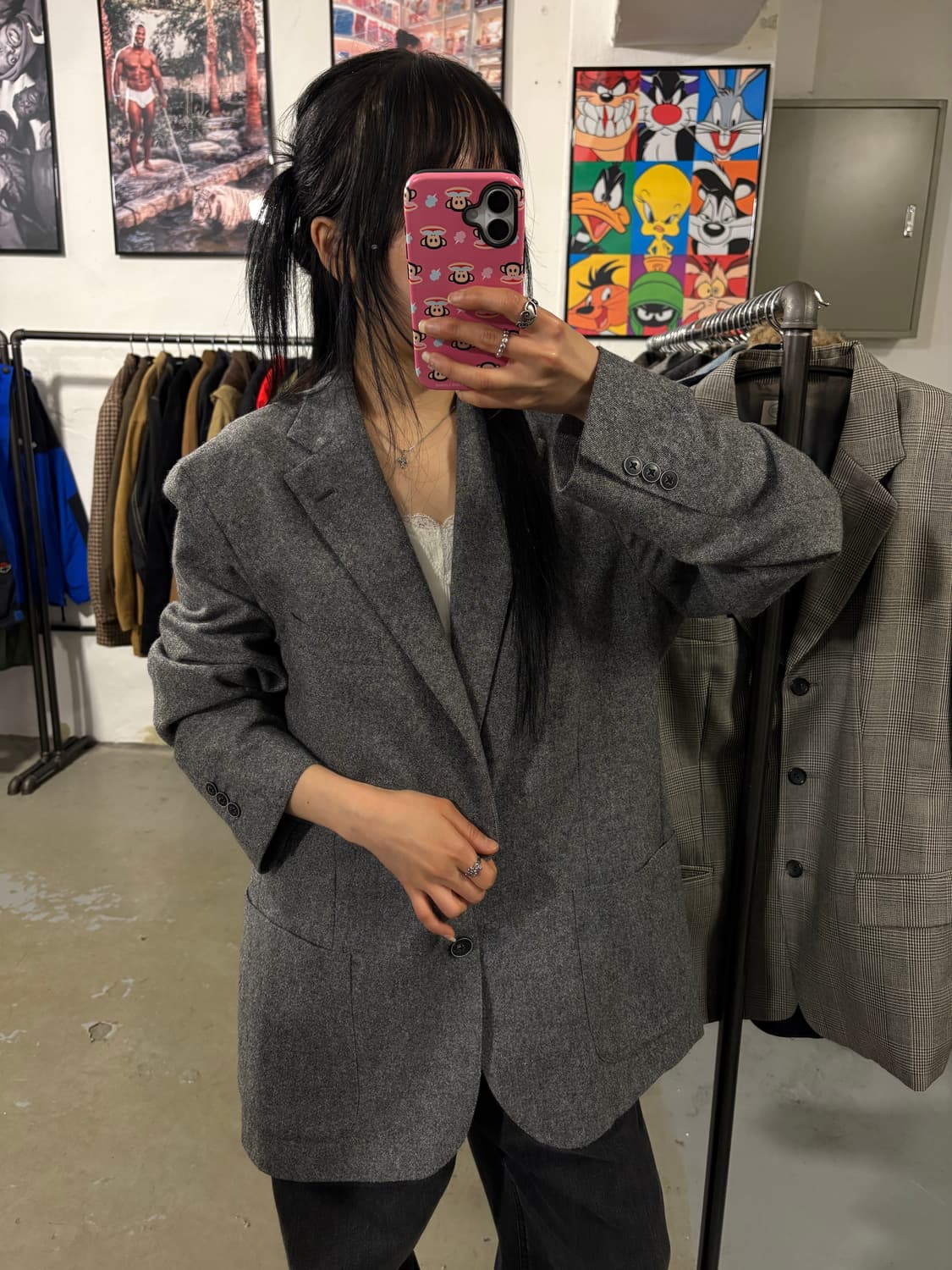 일제 빈티지 블레이저 자켓 상품이미지3