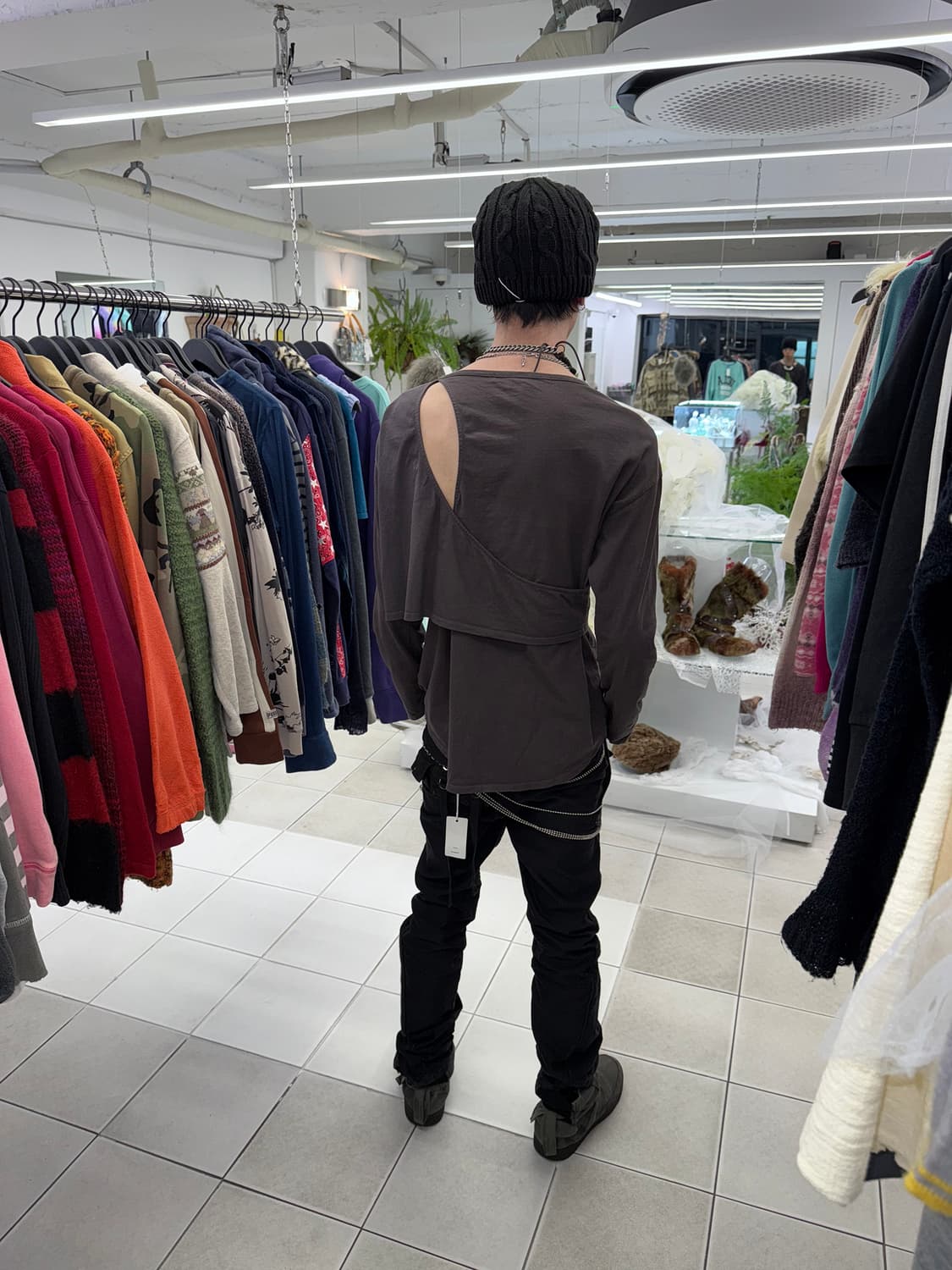 unbalance layered t-shirt 상품이미지4