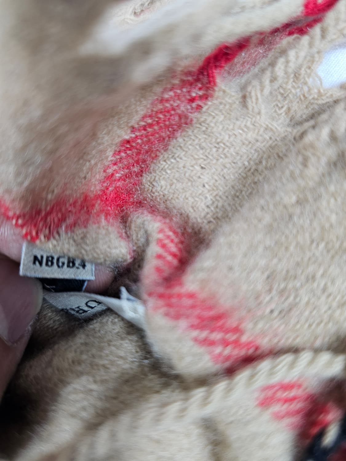 버버리캐시미어머플러 상품이미지4