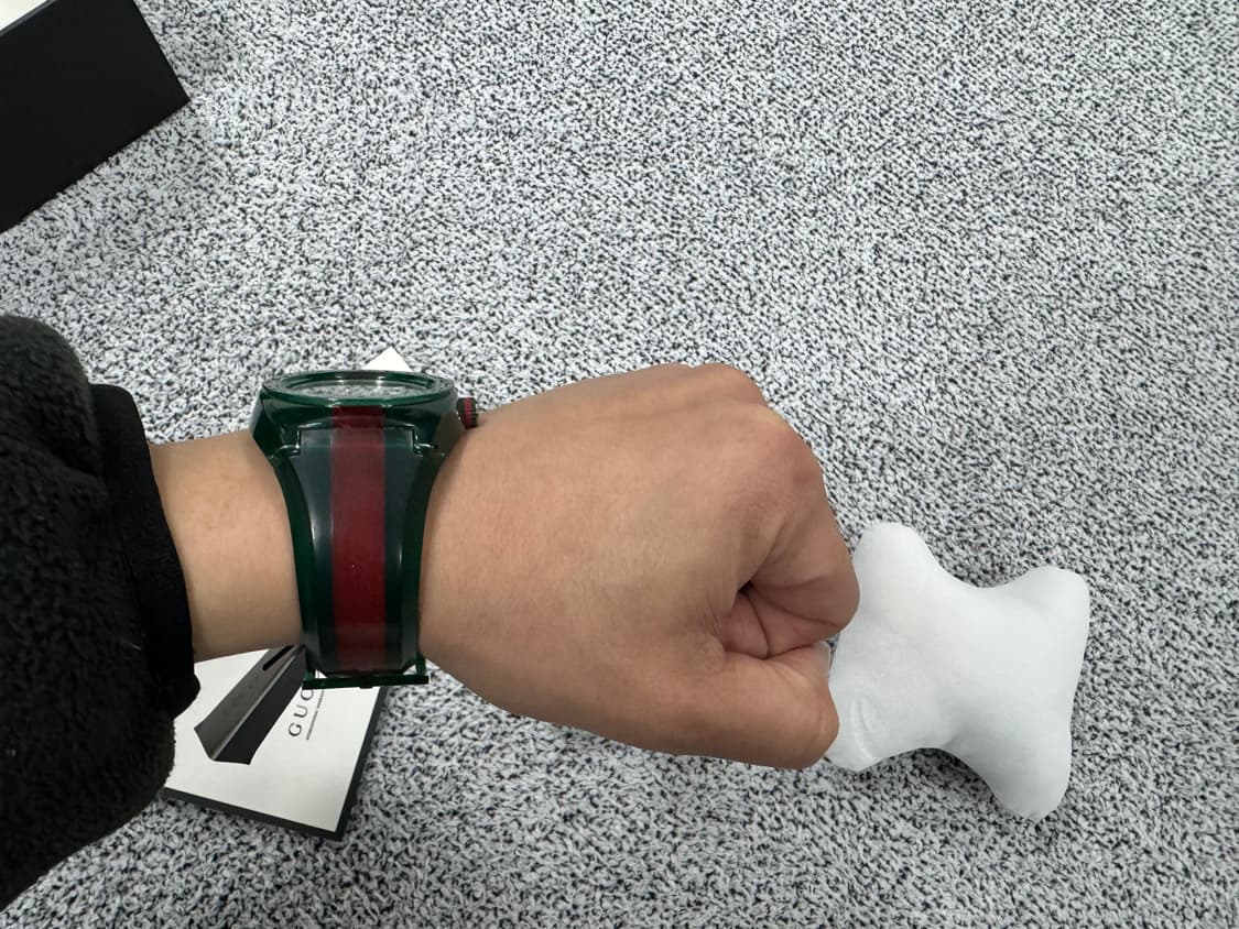 [새상품] GUCCI 웹스트라이프 시계 2종 단종 상품이미지4