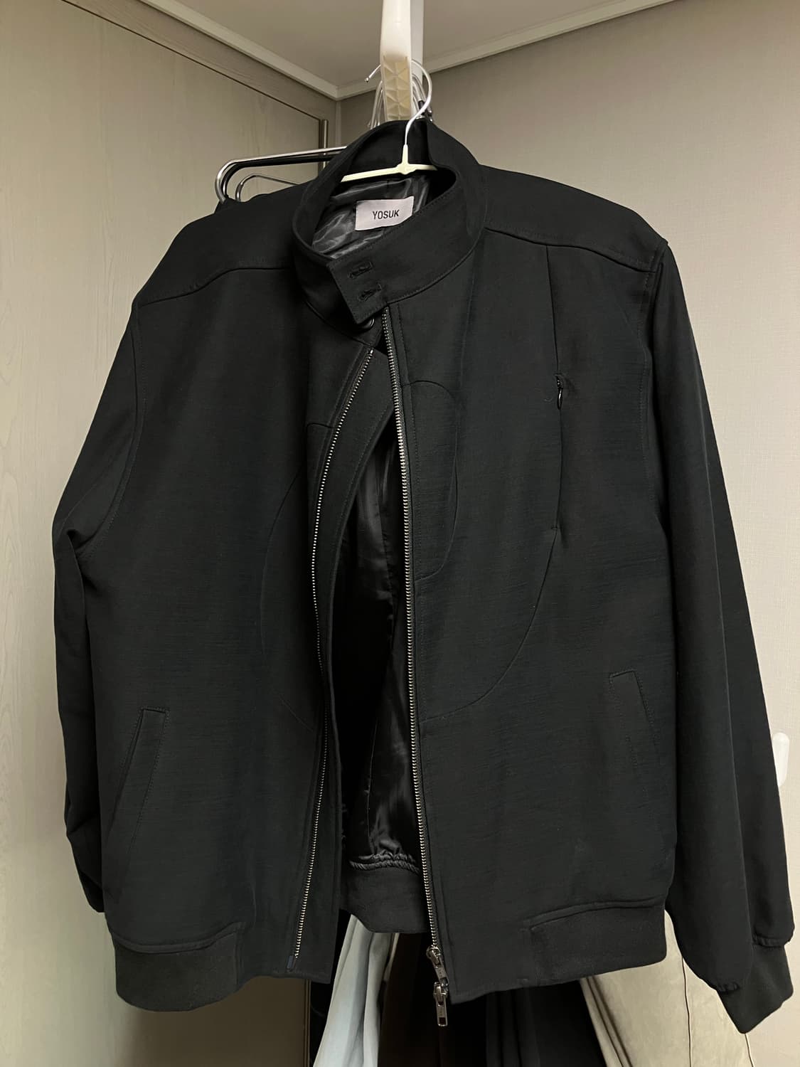 [판매] 요석 Yosuk spiral jaket (black) 1사이즈 상품이미지1