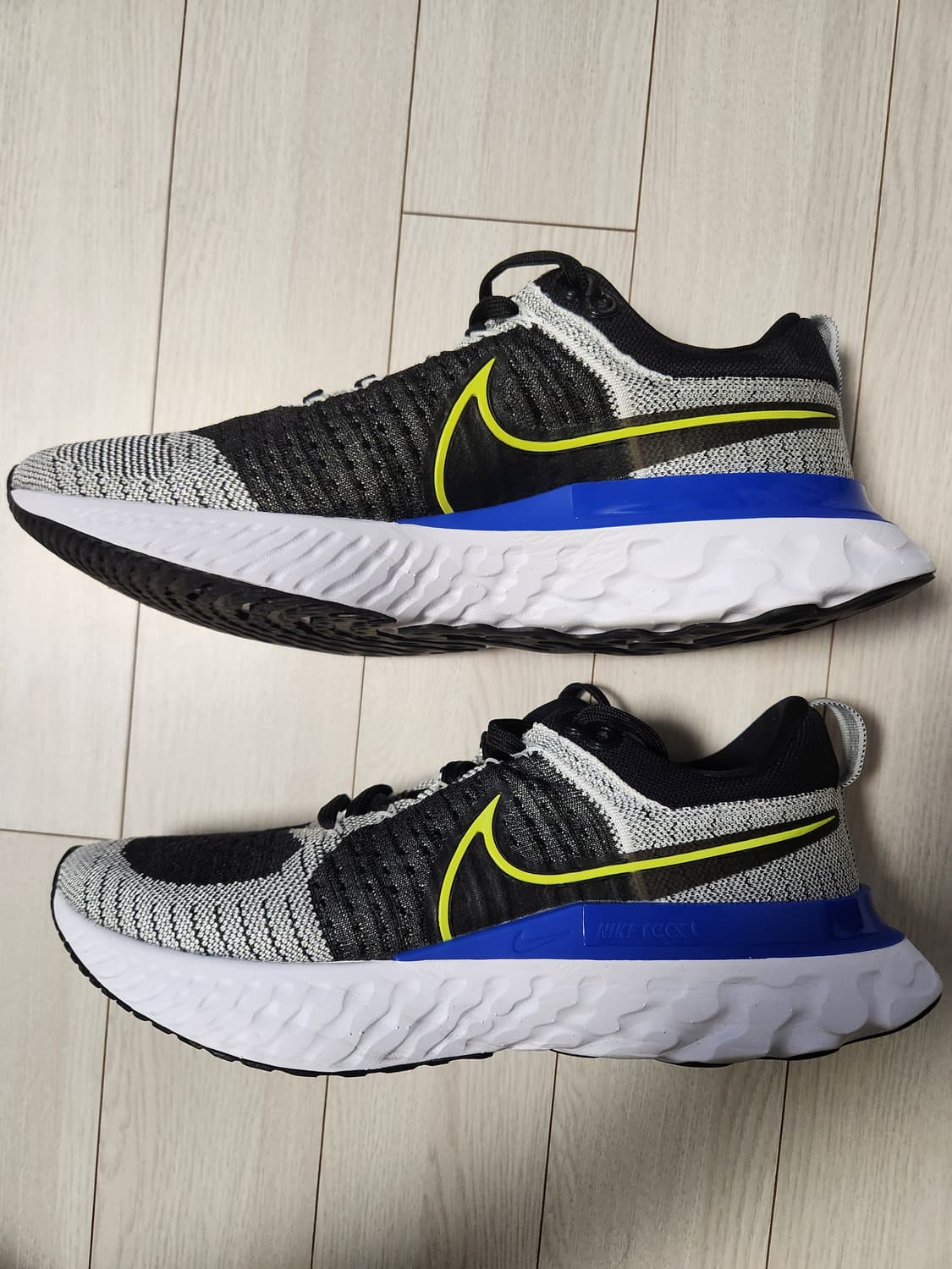 나이키 운동화 리액트 인피니티 런 플라이니트 2 사이버 레이서 블루 러닝 상품이미지5