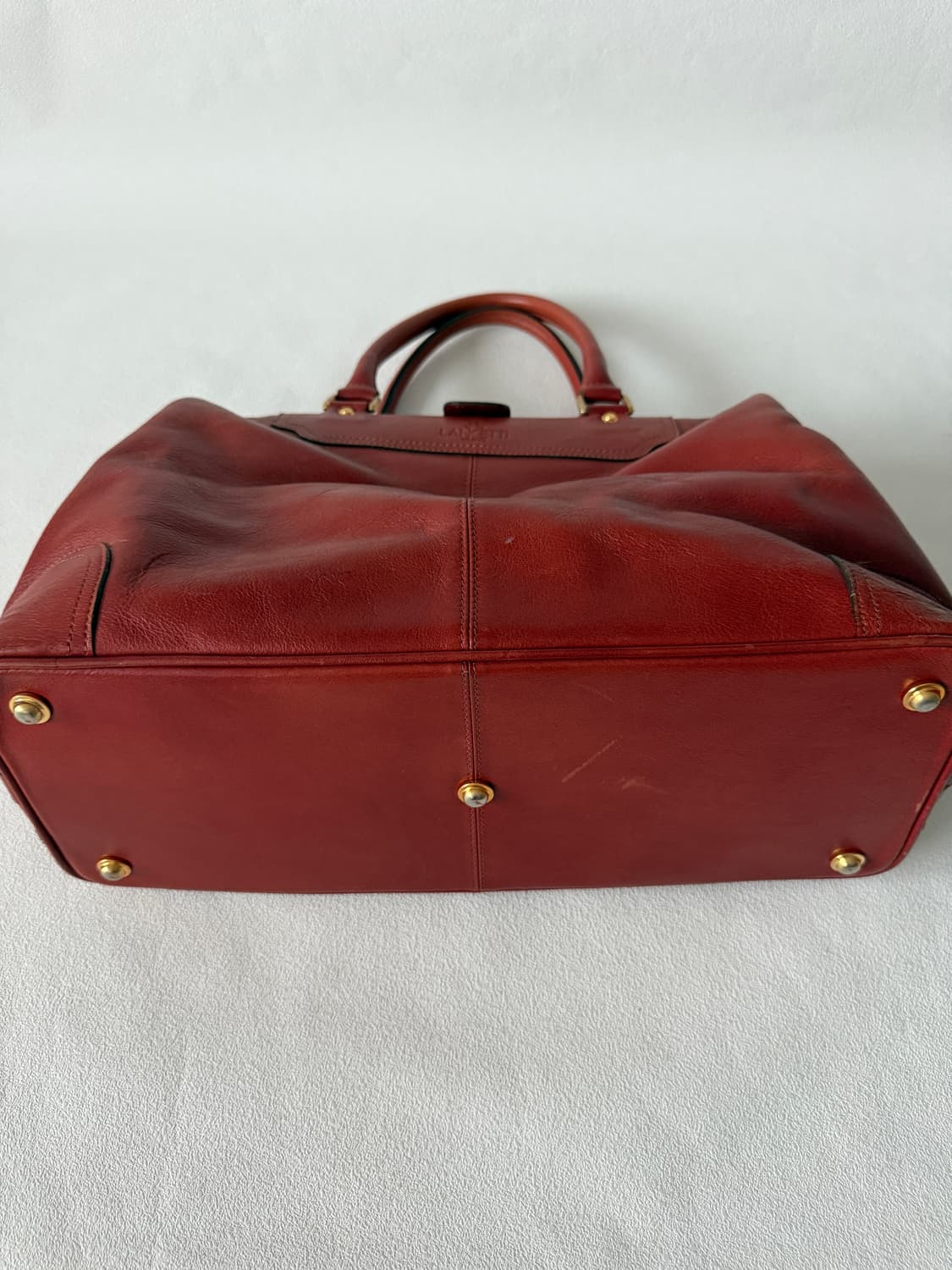 란체티(LANCETTI) 레더 닥터 보스톤백 상품이미지5