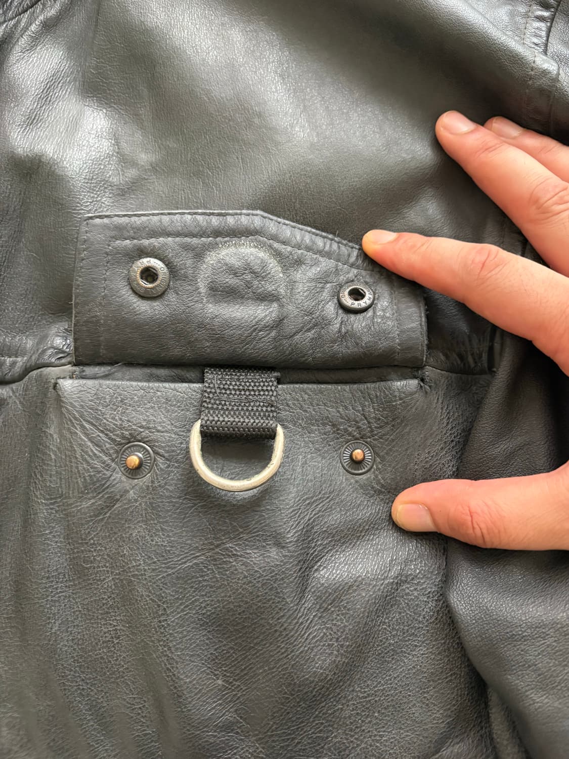 90-00's Original German Polizei Leather  상품이미지7