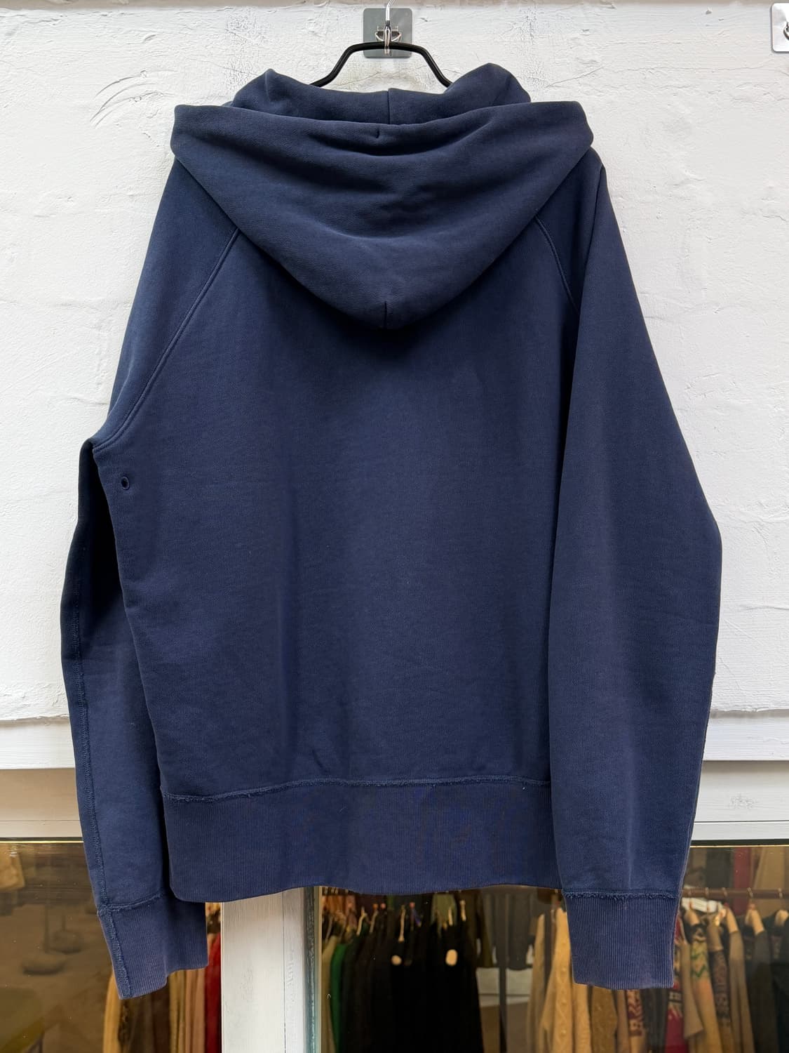 Acne 아크네 칼리지 후드 집업 네이비 S-M 상품이미지7