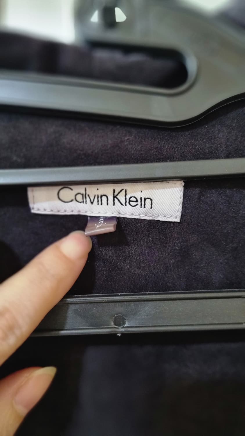 캘빈클라인 블랙 하이넥 자켓 상품이미지6