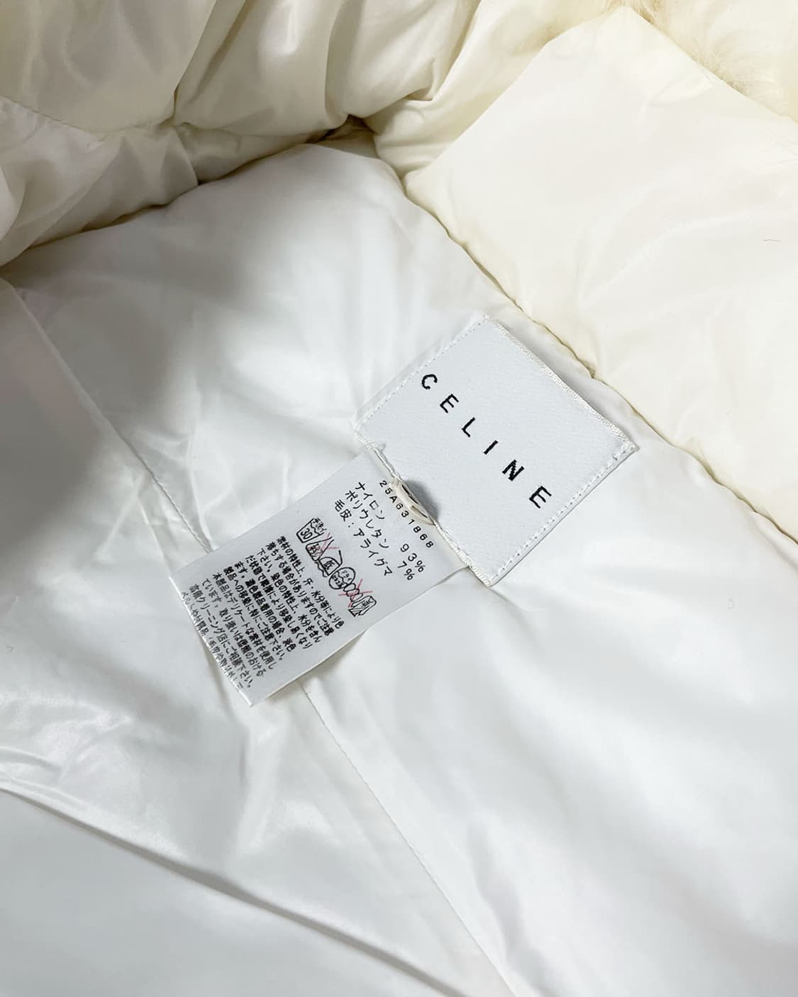 celine 2way 라쿤 퍼 패딩 상품이미지6