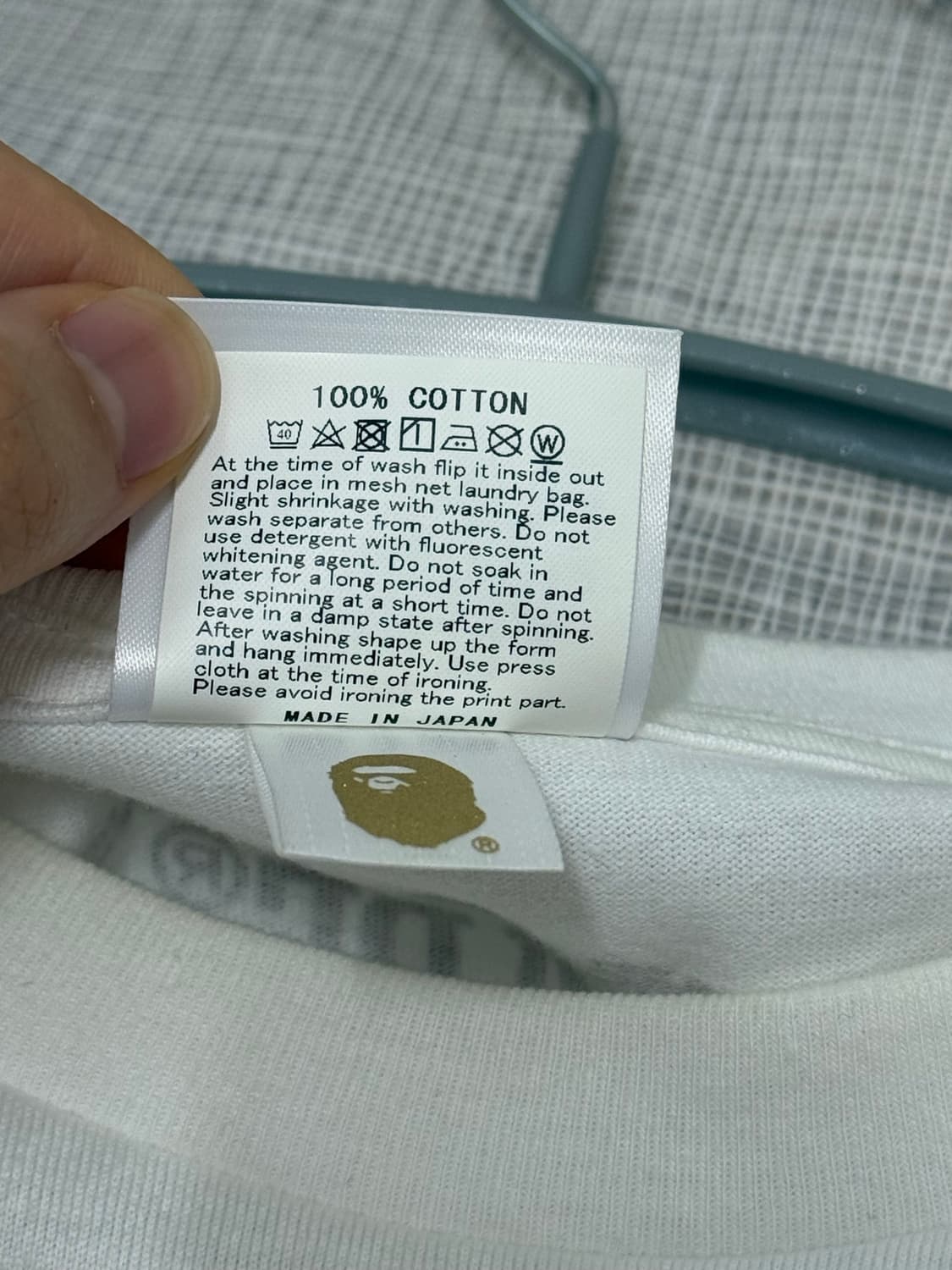 [2XL] 2023 꼼데가르송 오사카 베이프 콜라보 티셔츠 상품이미지8