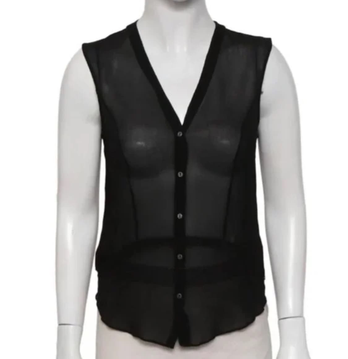 헬무트랭 ghost silk sheer sleeveless  상품이미지1