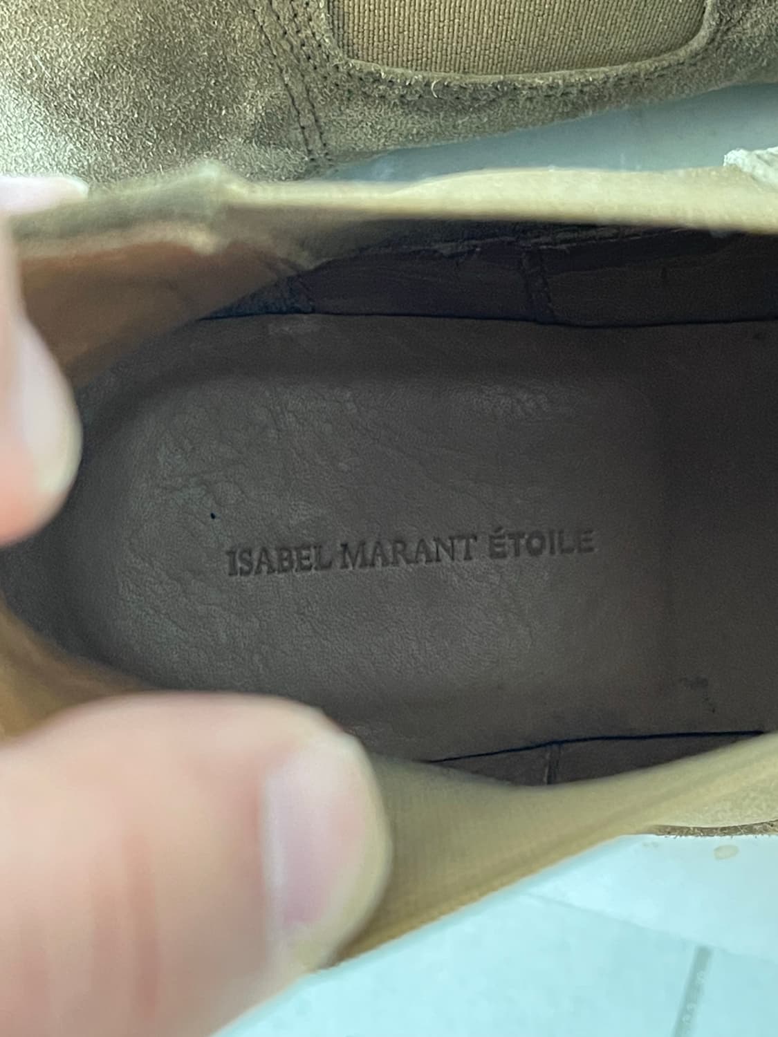 이자벨마랑 에뚜왈 DEWAR 스웨이드 앵클 부츠 38 상품이미지3