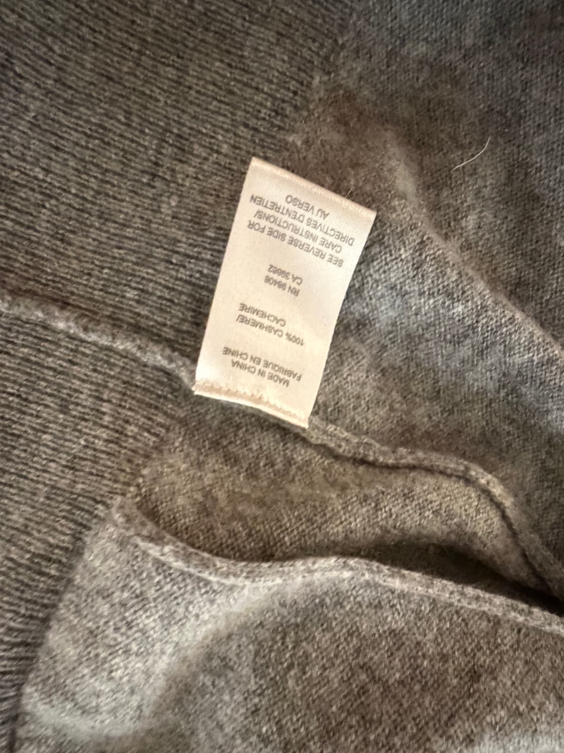 띠어리 캐시미어 롱 가디건 S 그레이 상품이미지7