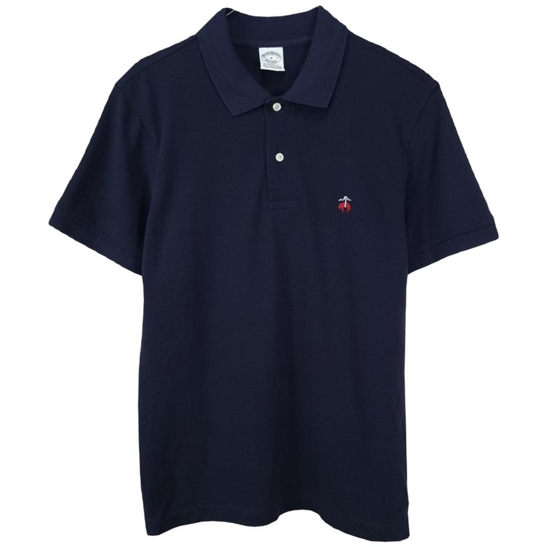 [브룩스브라더스] 로고 자수 PK 셔츠 카라티 네이비 M20184 상품이미지2